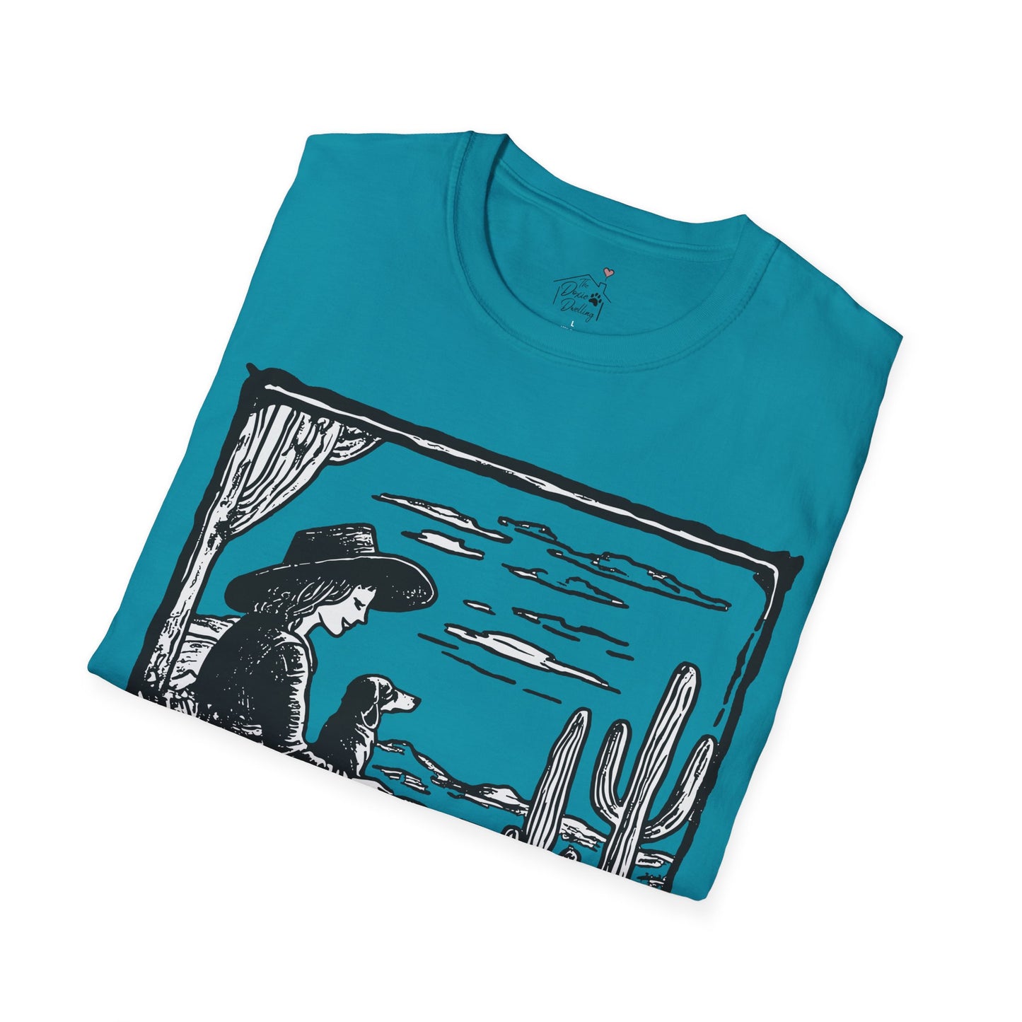 "Precious Moments" Smooth-Haired Dachshund Unisex Softstyle T-Shirt