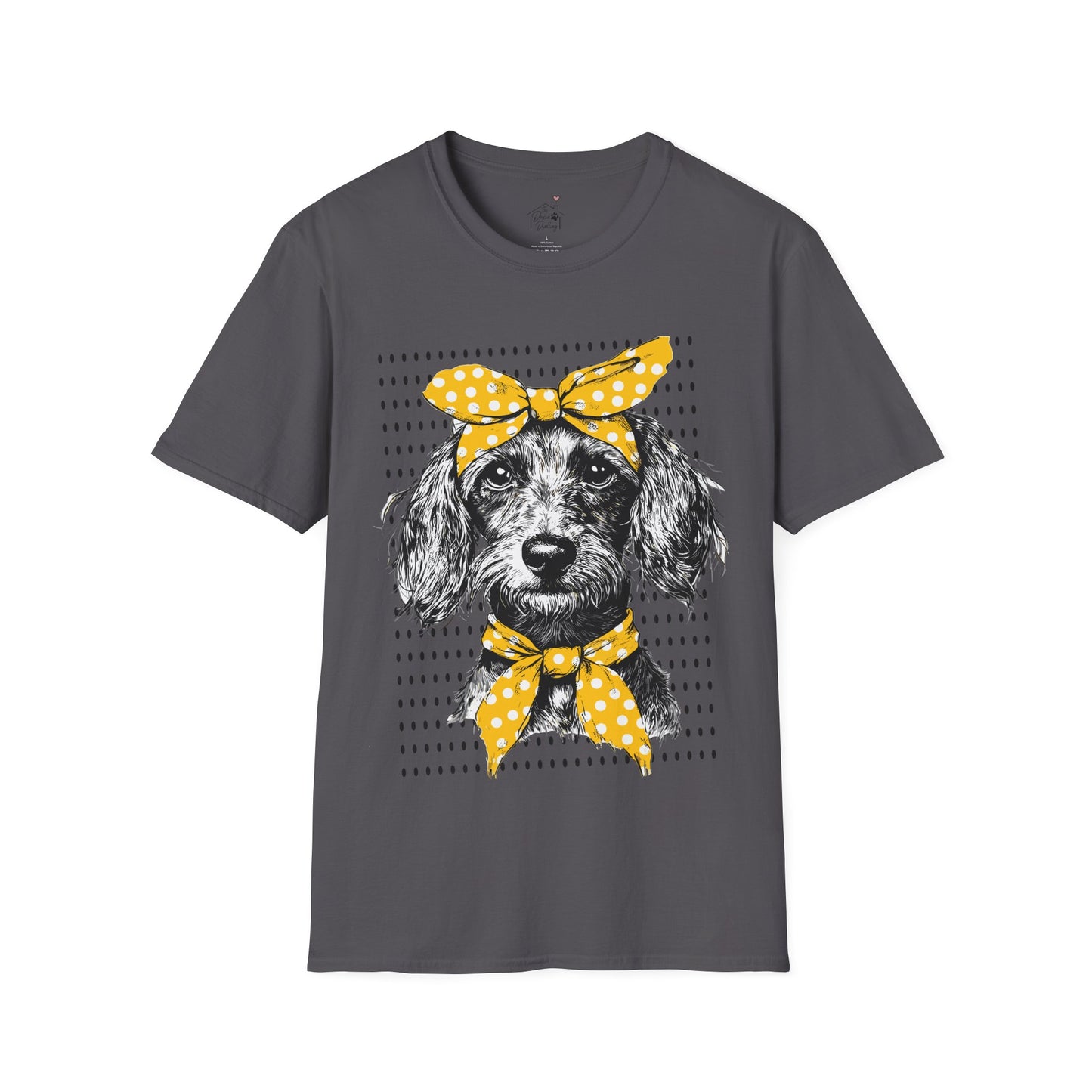 "Bikini" Wire-Haired Dachshund Unisex Softstyle T-Shirt