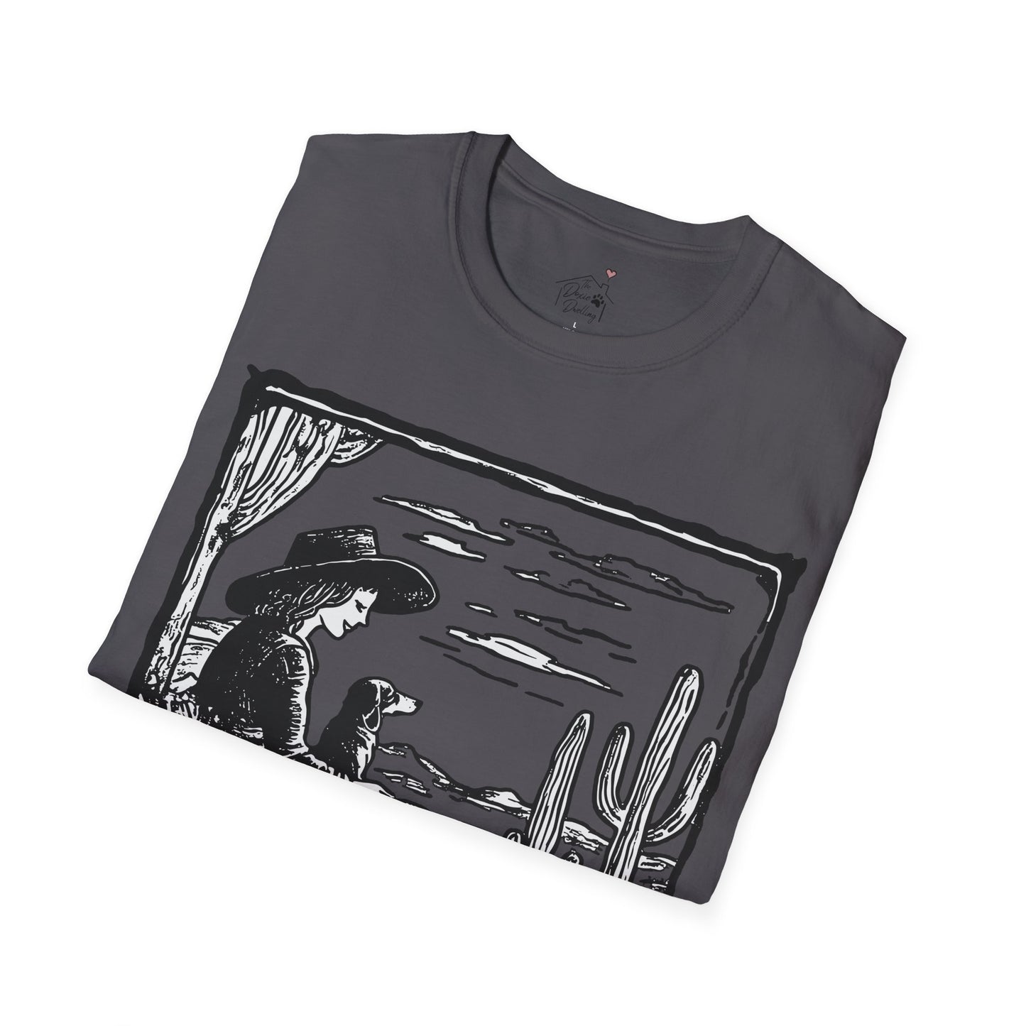 "Precious Moments" Smooth-Haired Dachshund Unisex Softstyle T-Shirt