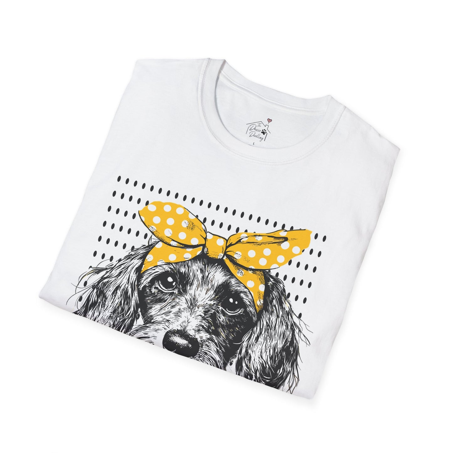 "Bikini" Wire-Haired Dachshund Unisex Softstyle T-Shirt