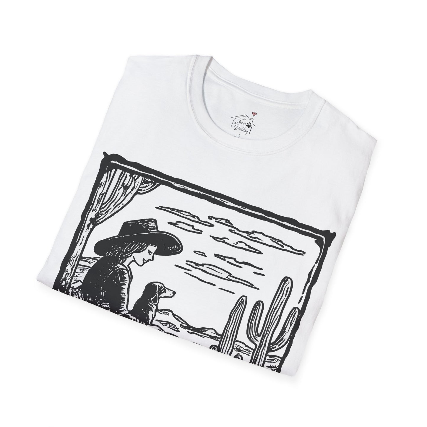 "Precious Moments" Smooth-Haired Dachshund Unisex Softstyle T-Shirt