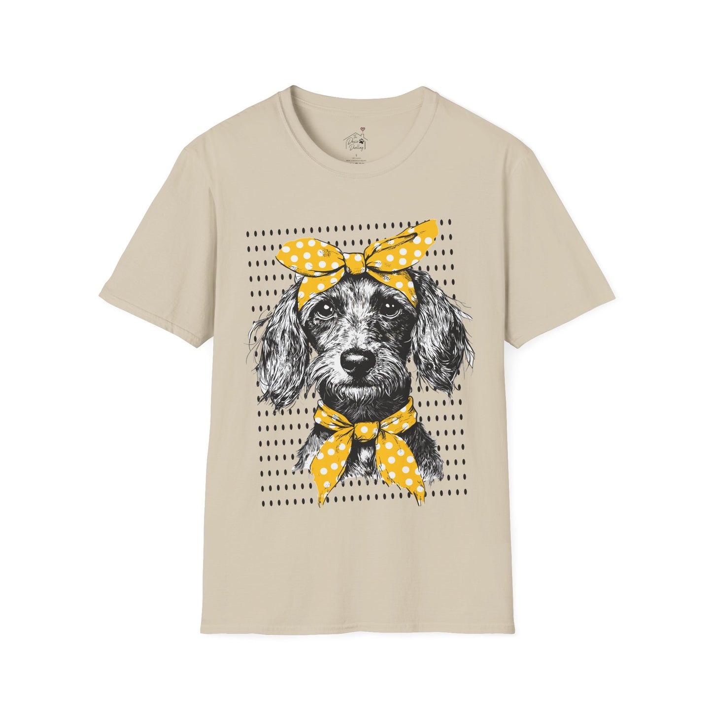 "Bikini" Wire-Haired Dachshund Unisex Softstyle T-Shirt
