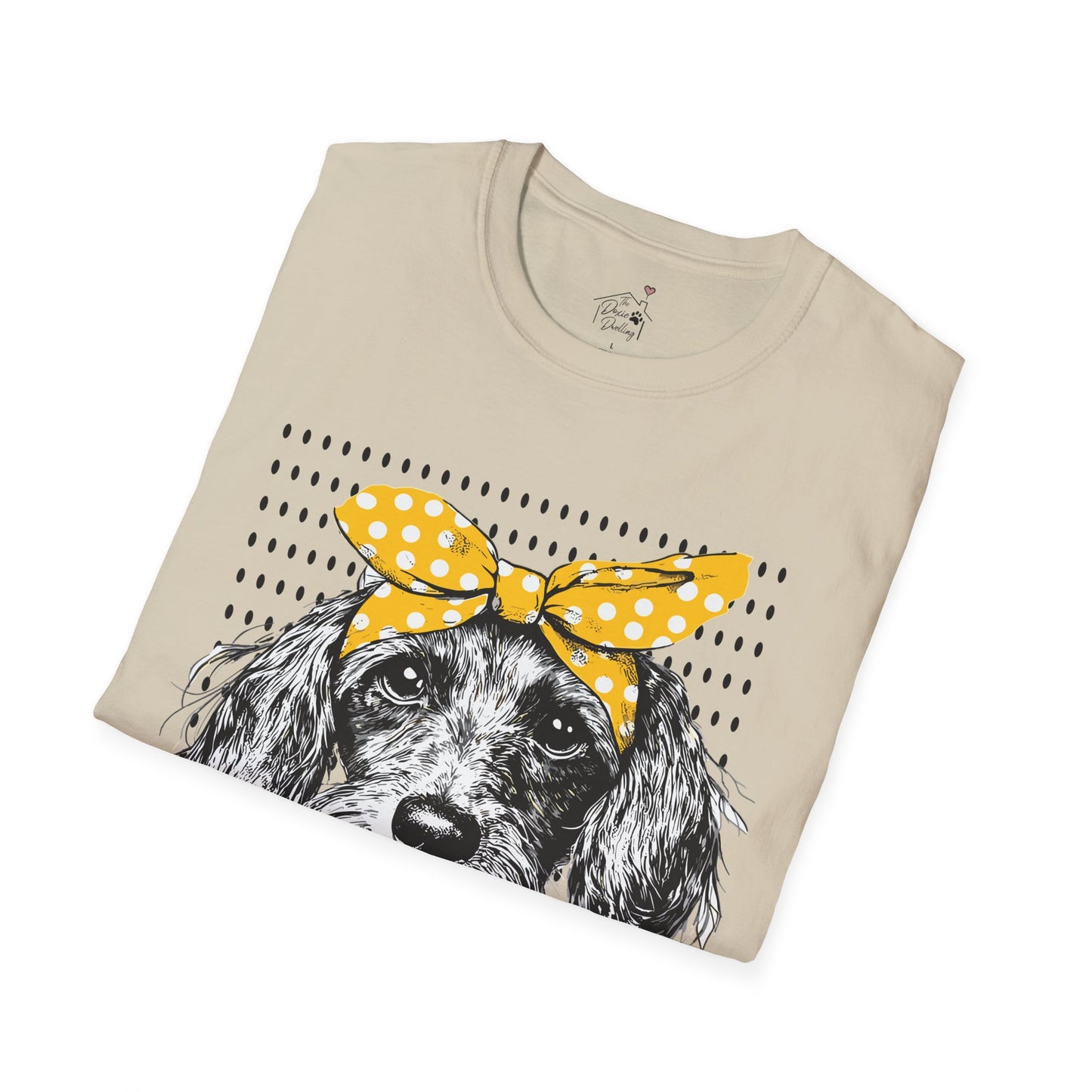 "Bikini" Wire-Haired Dachshund Unisex Softstyle T-Shirt