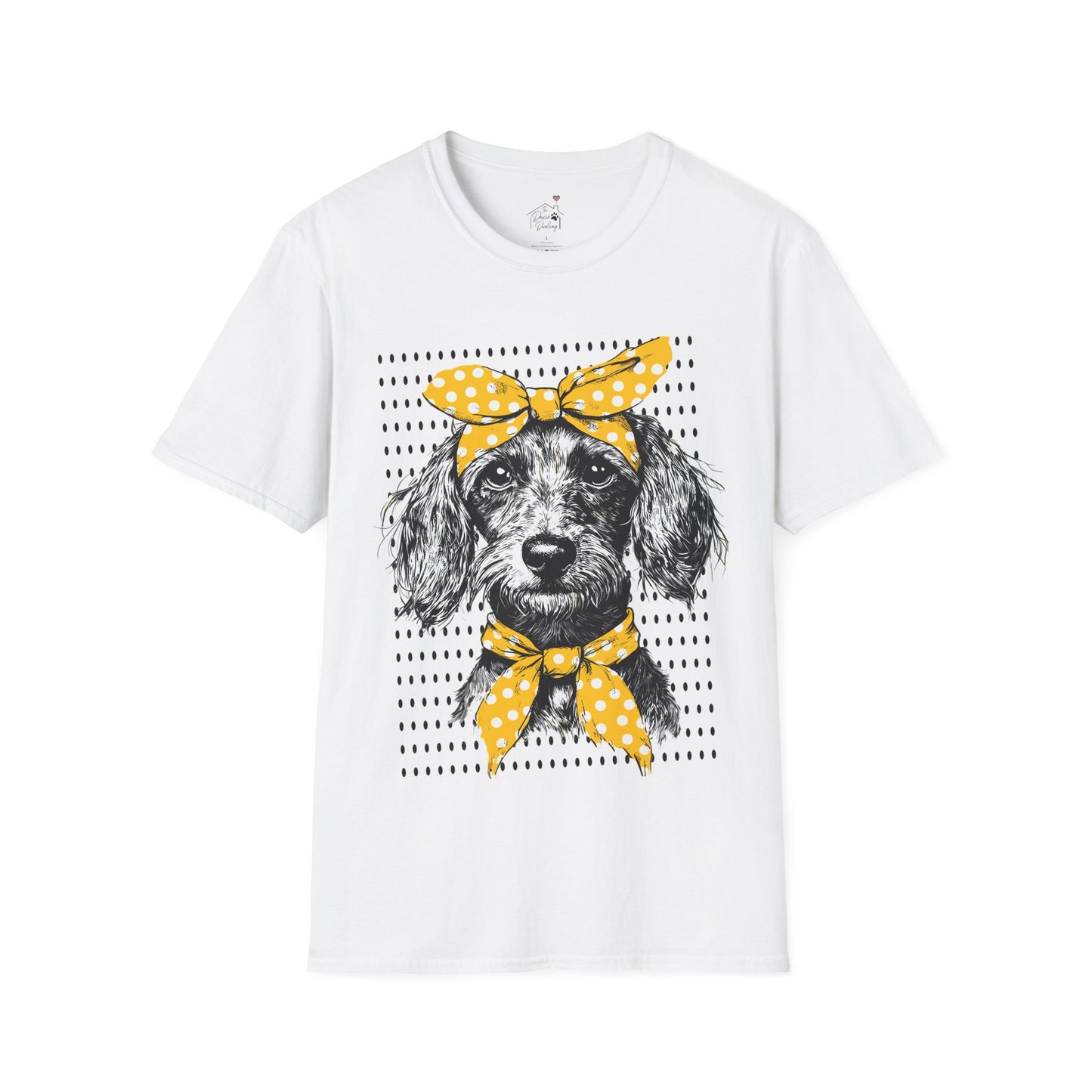 "Bikini" Wire-Haired Dachshund Unisex Softstyle T-Shirt