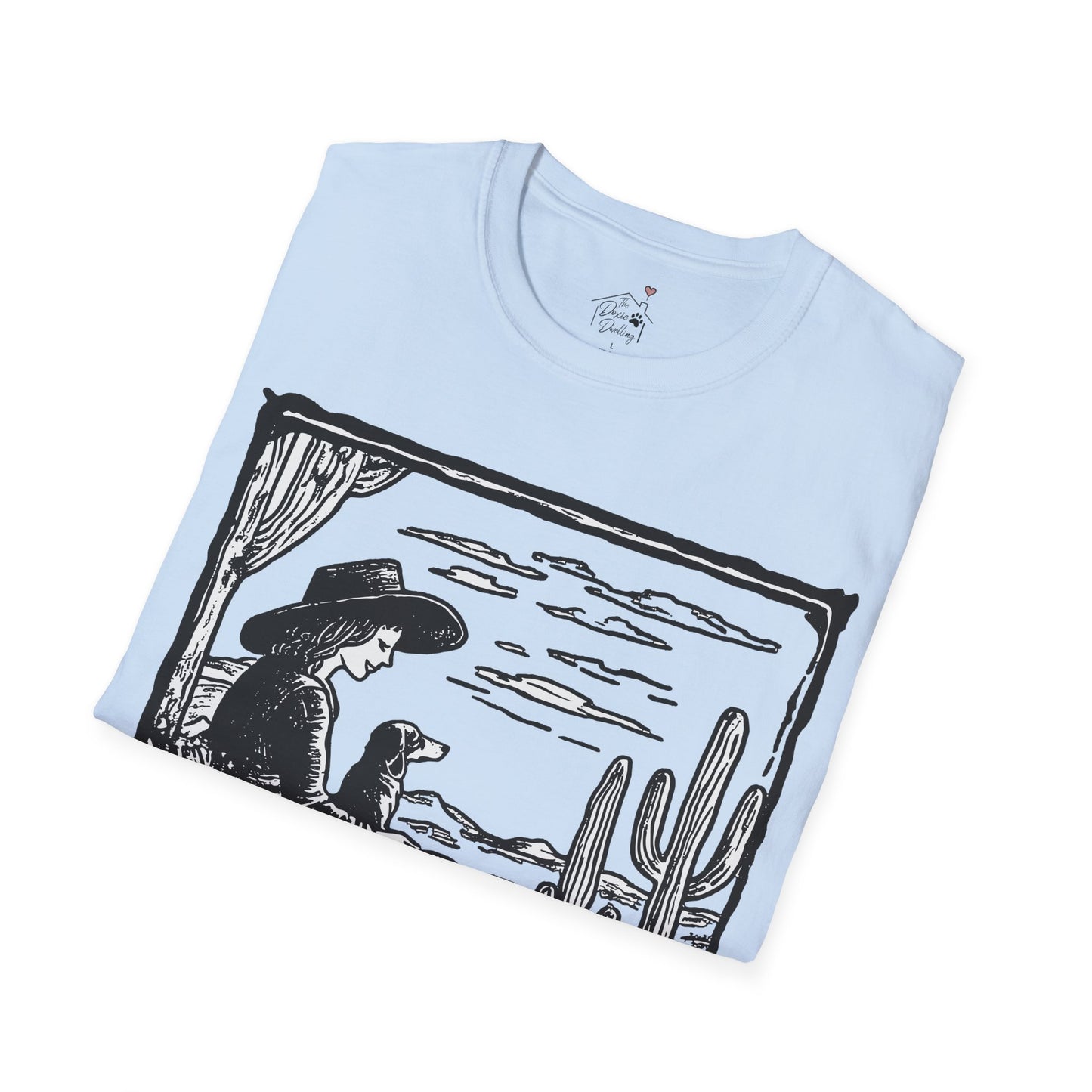 "Precious Moments" Smooth-Haired Dachshund Unisex Softstyle T-Shirt