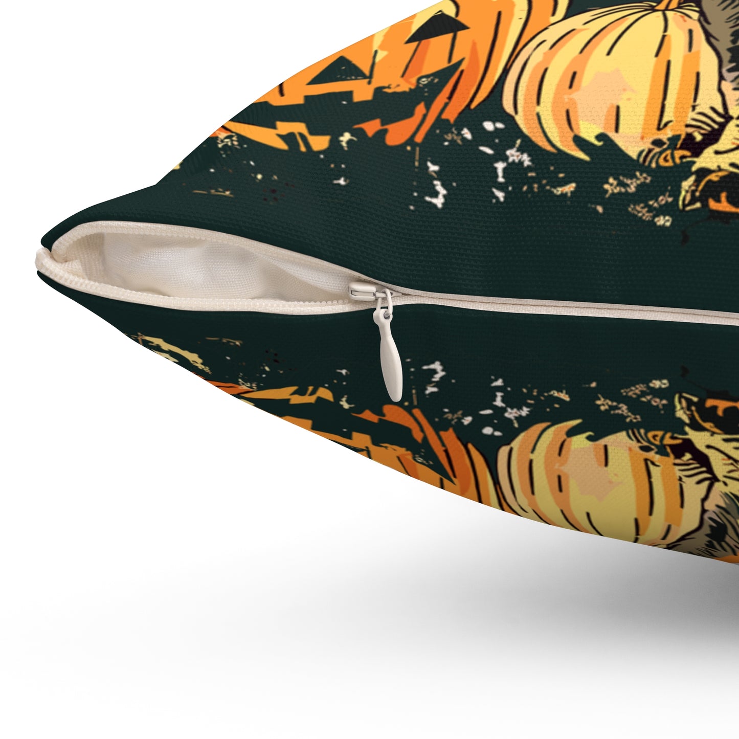 #27 Halloween Inspired Wire-Haired Dachshund Throw Pillow