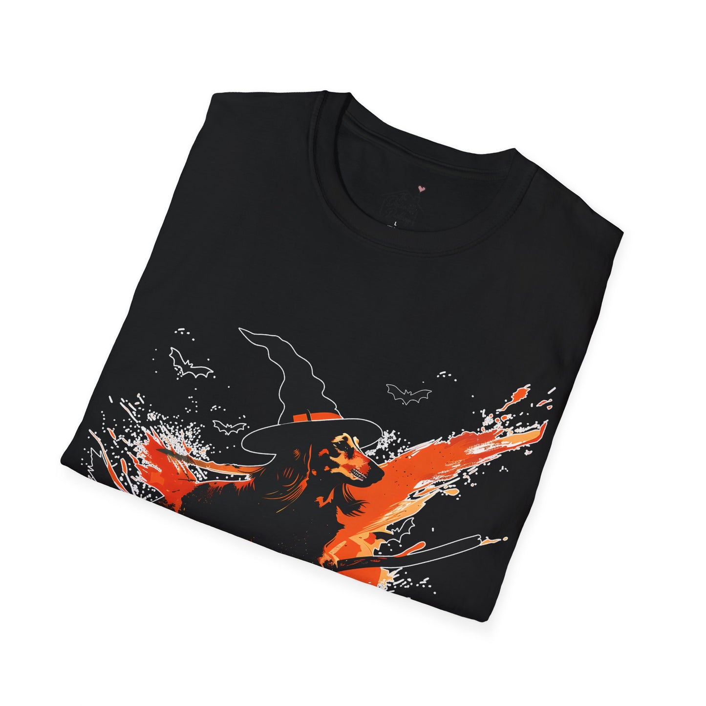 "Witch Better Have My Doxie" Long-Haired Dachshund Halloween Unisex Softstyle T-Shirt