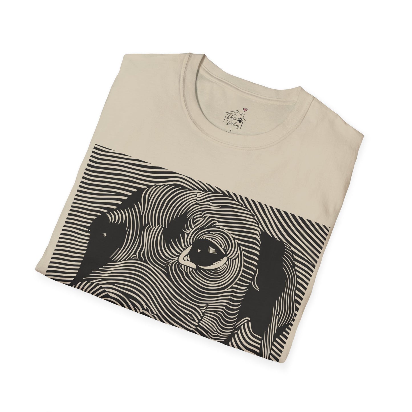 "Maze" Smooth-Haired Dachshund Unisex Softstyle T-Shirt