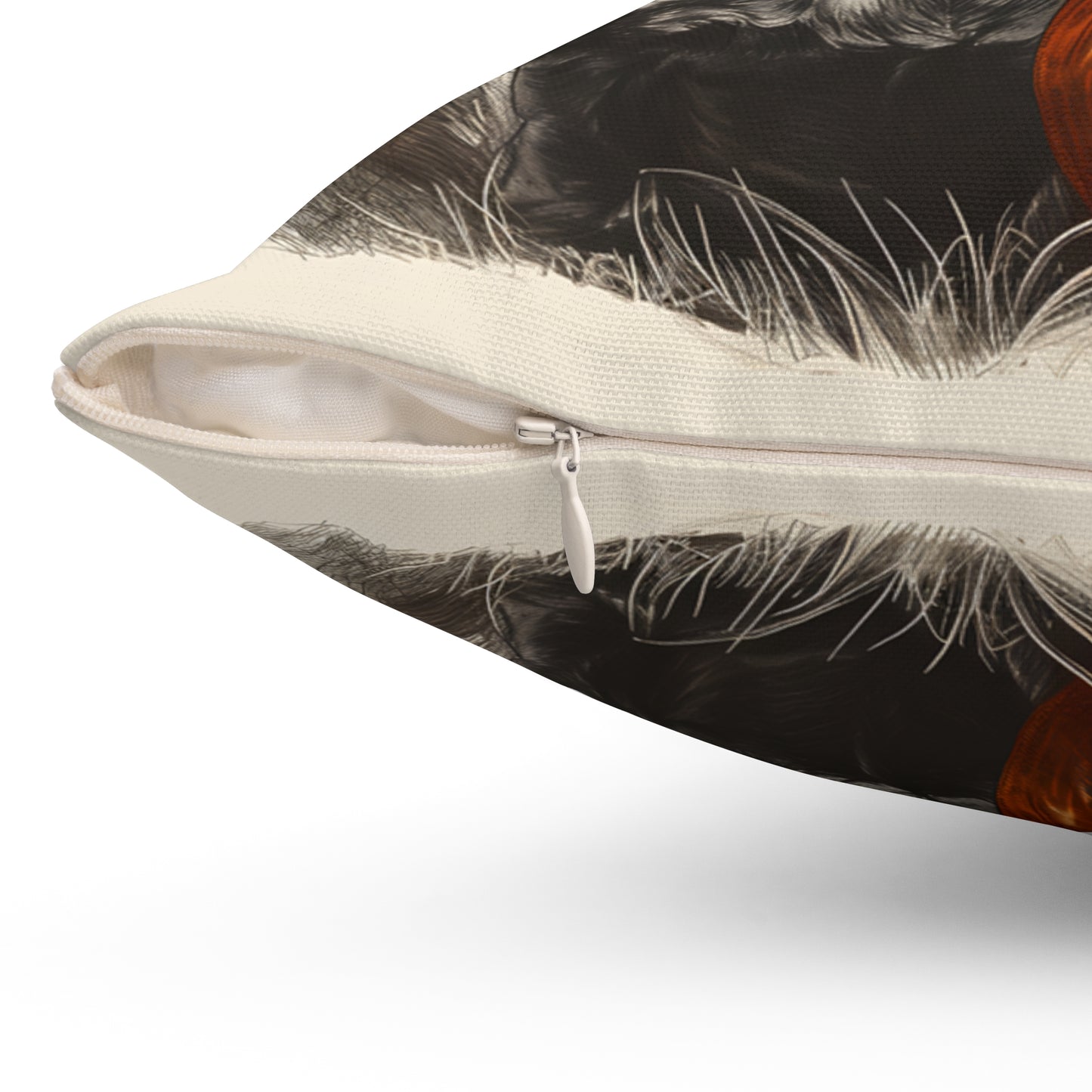 #29 Halloween Inspired Wire-Haired Dachshund Throw Pillow