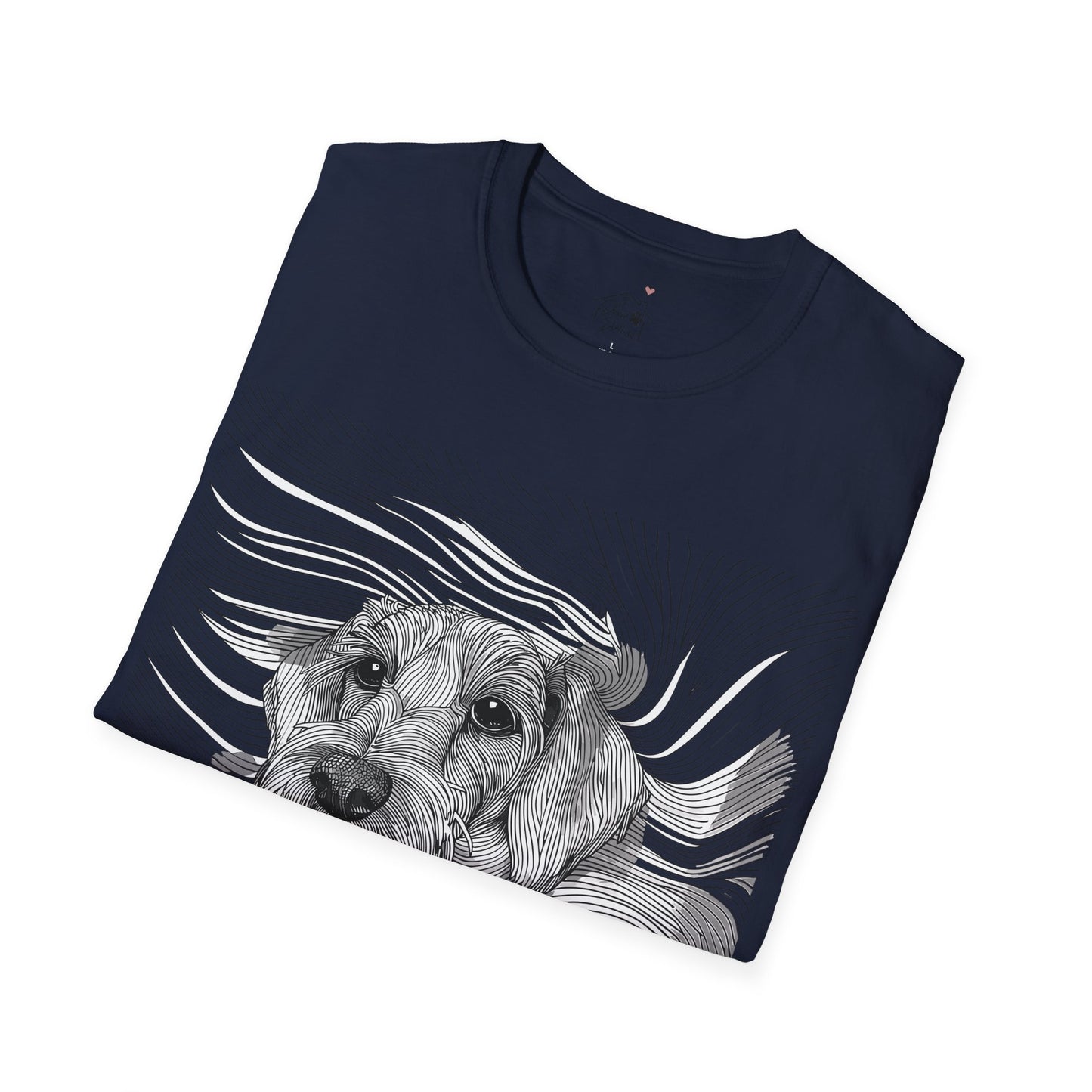 "Wired Joy" Wire-Haired Dachshund Unisex Softstyle T-Shirt