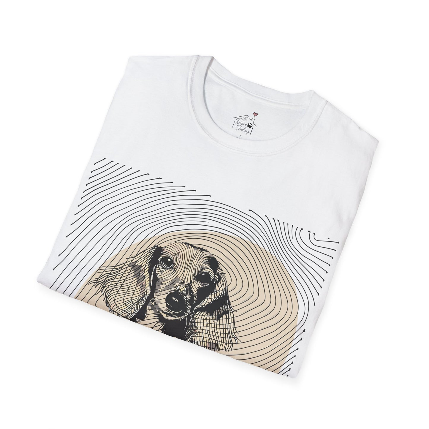 "Long Joy" Long-Haired Dachshund Unisex Softstyle T-Shirt
