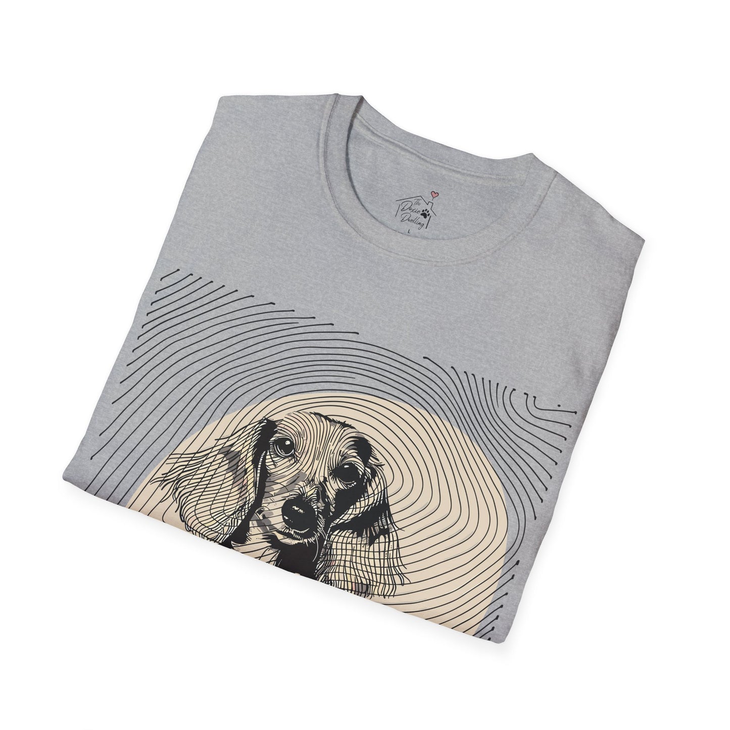 "Long Joy" Long-Haired Dachshund Unisex Softstyle T-Shirt