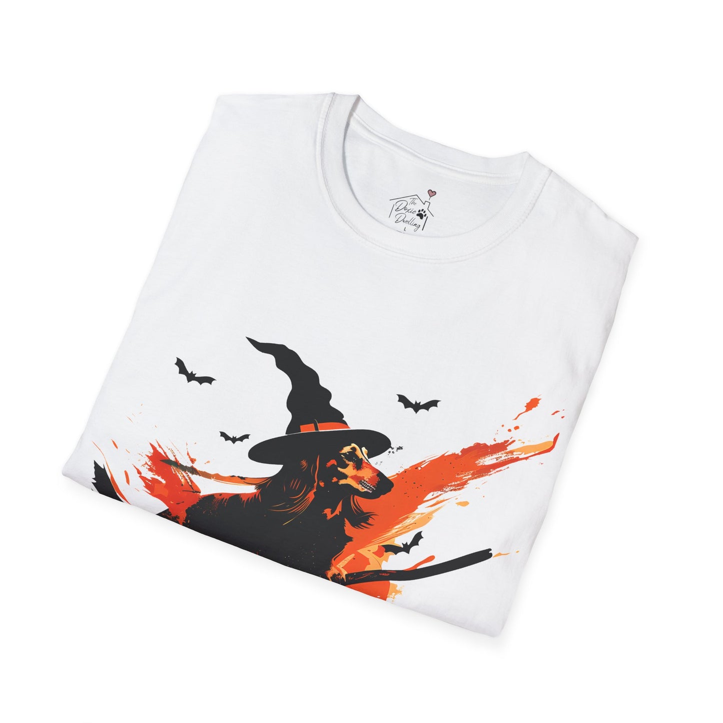 "Witch Better Have My Doxie" Long-Haired Dachshund Halloween Unisex Softstyle T-Shirt