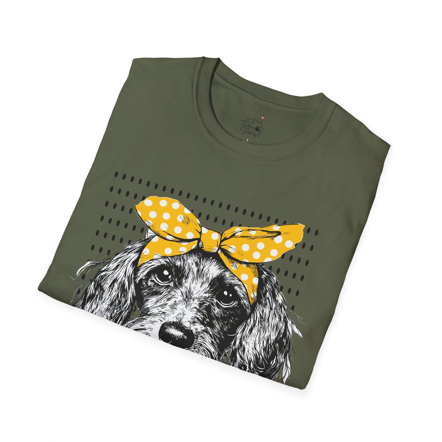 "Bikini" Wire-Haired Dachshund Unisex Softstyle T-Shirt