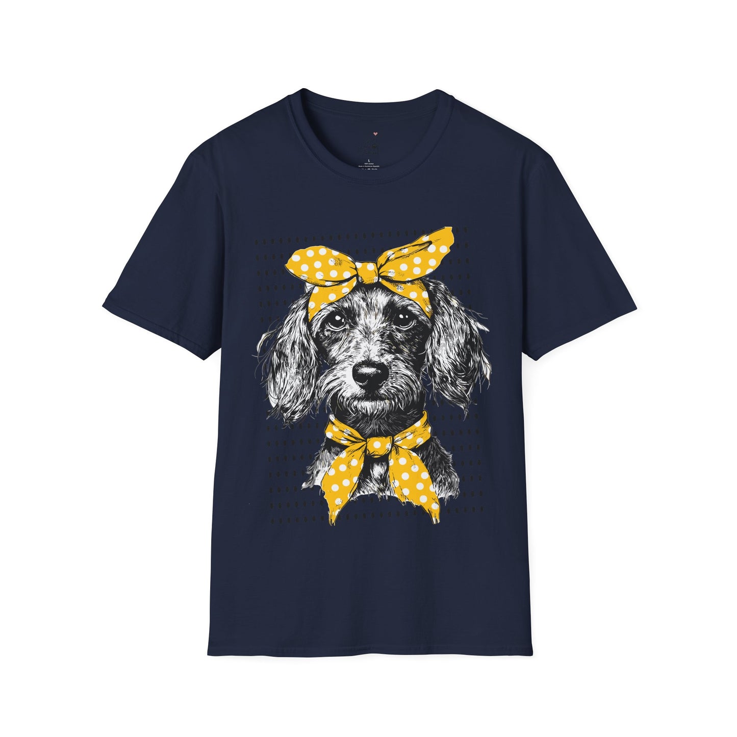 "Bikini" Wire-Haired Dachshund Unisex Softstyle T-Shirt