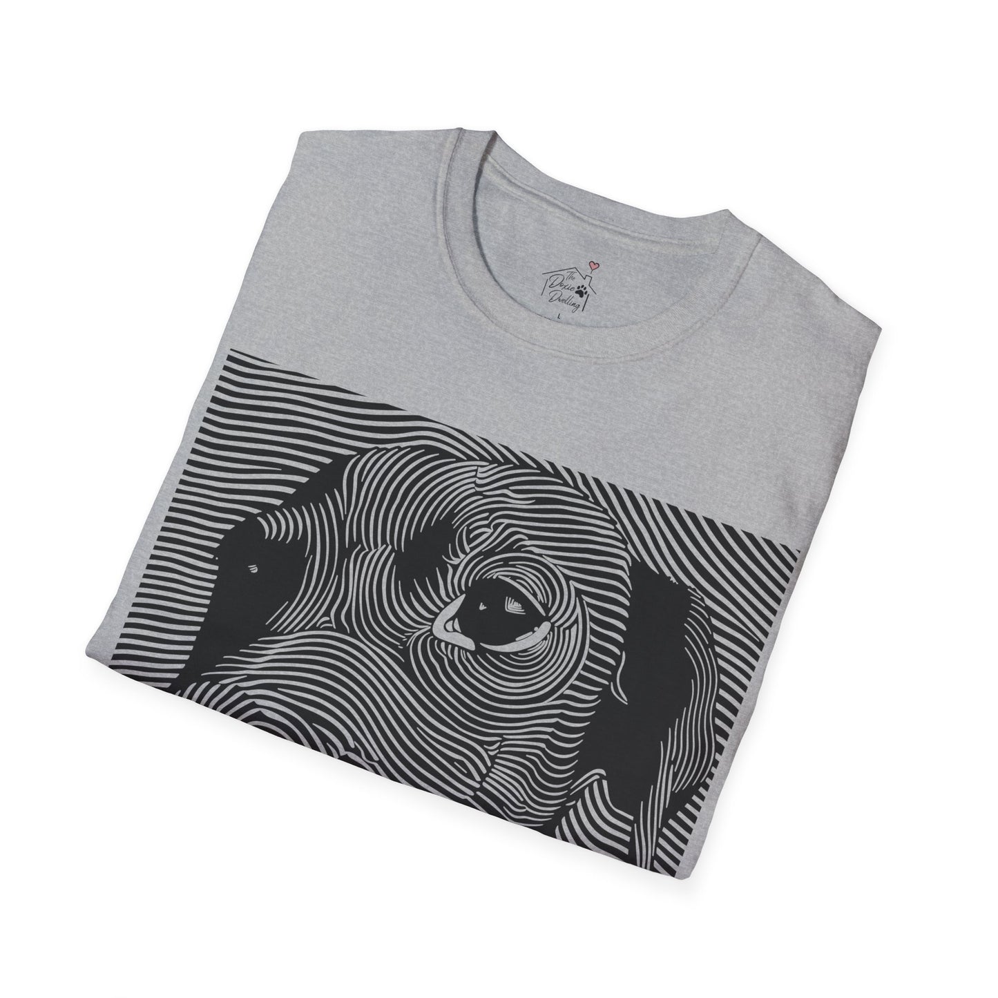 "Maze" Smooth-Haired Dachshund Unisex Softstyle T-Shirt