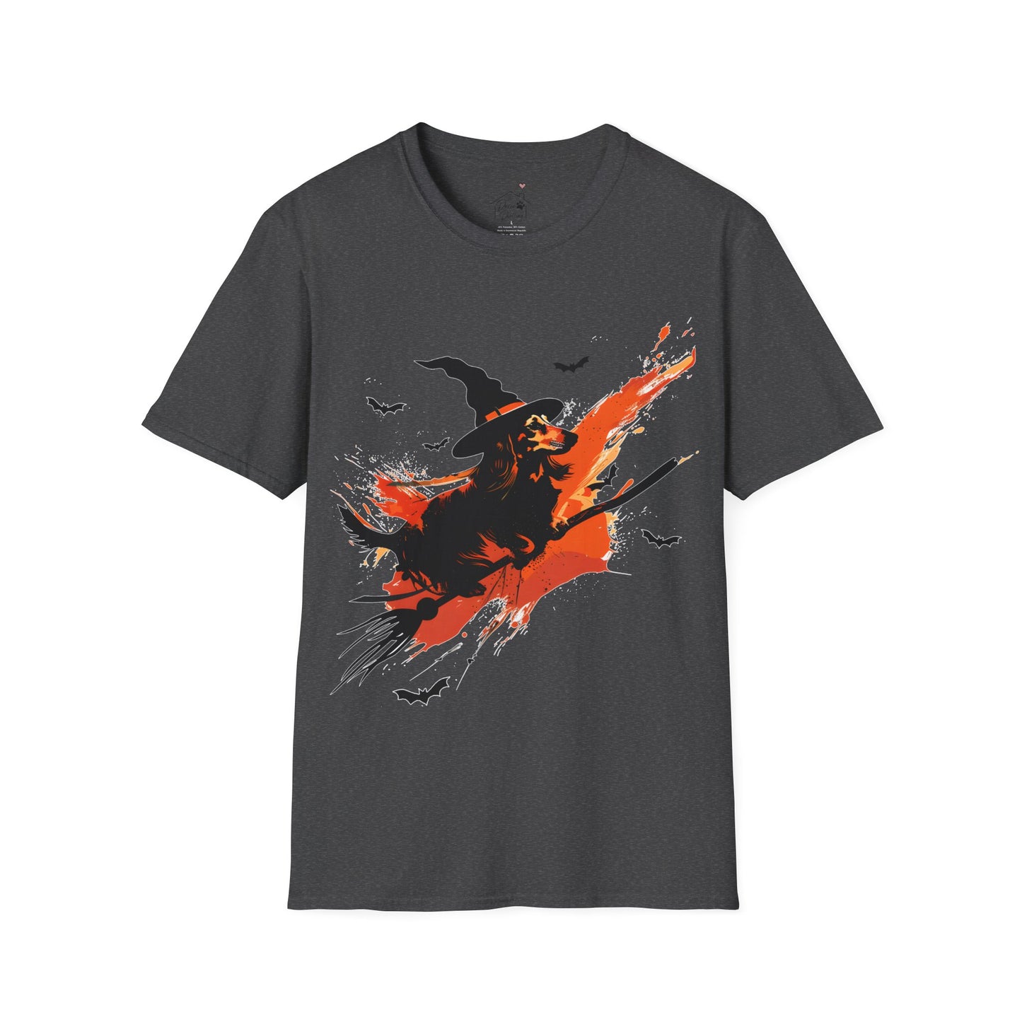 "Witch Better Have My Doxie" Long-Haired Dachshund Halloween Unisex Softstyle T-Shirt
