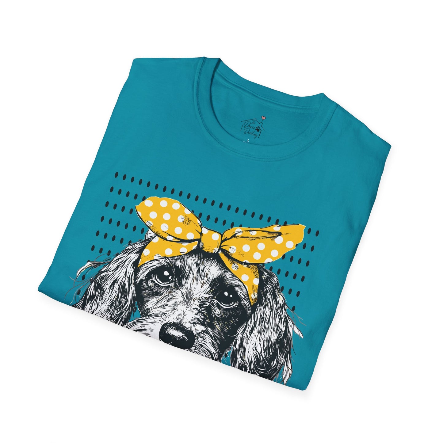 "Bikini" Wire-Haired Dachshund Unisex Softstyle T-Shirt