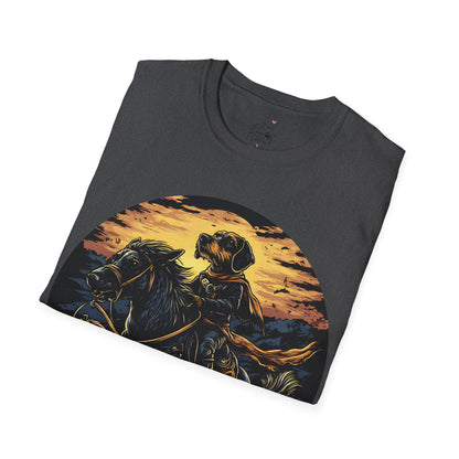 "Wired Hollow" Wire-Haired Dachshund Halloween Unisex Softstyle T-Shirt