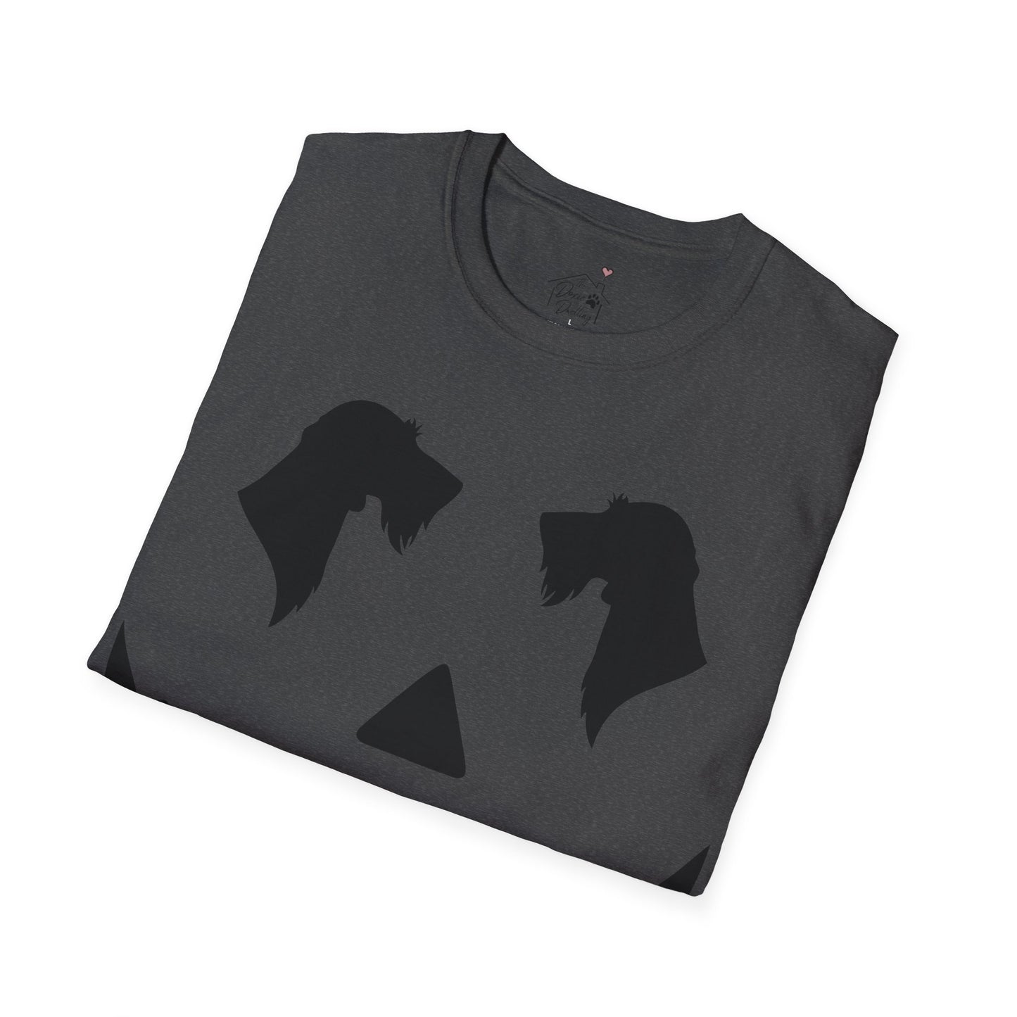 "Wire Black Jack" Wire-Haired Dachshund Halloween Unisex Softstyle T-Shirt