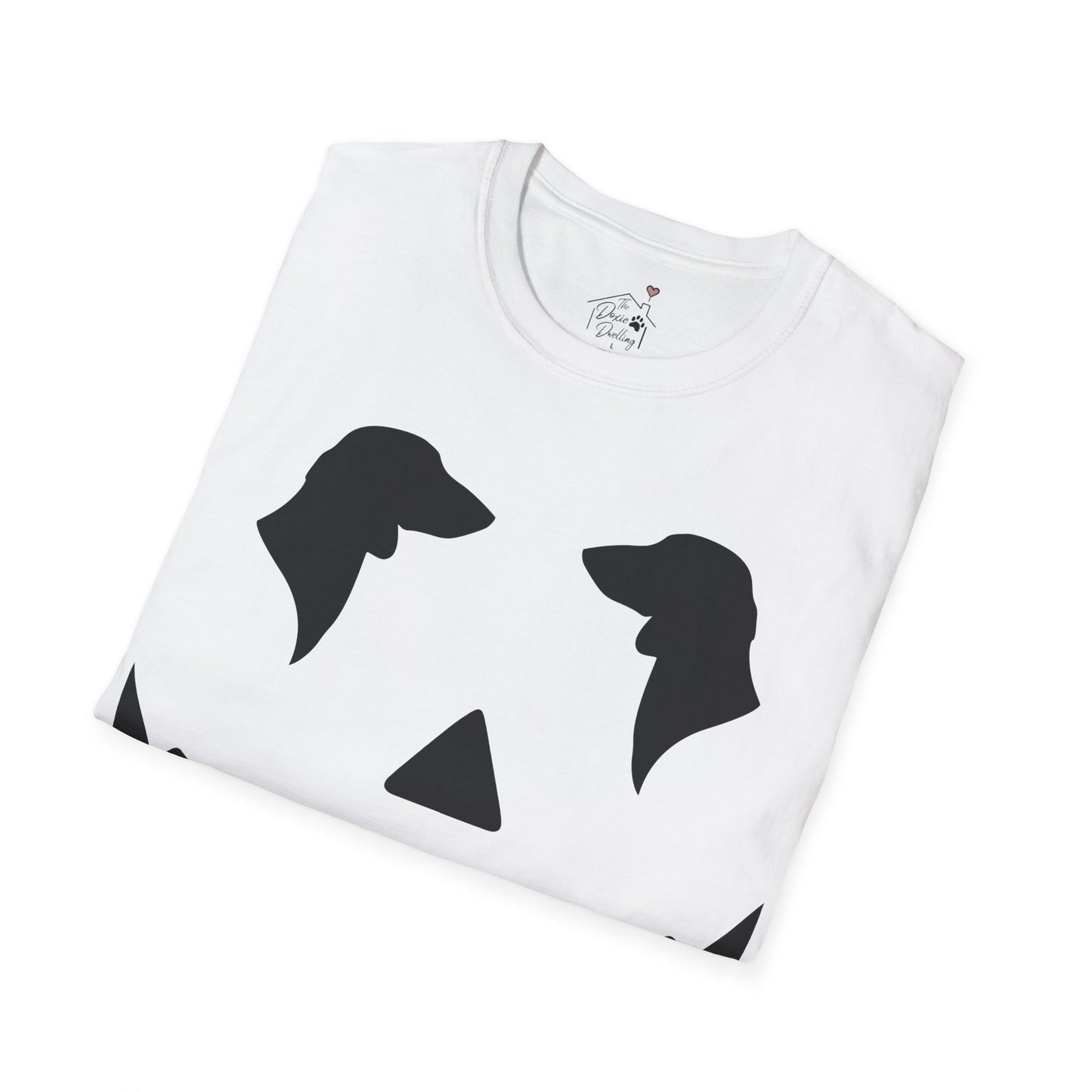 "Smooth Black Jack" Smooth-Haired Dachshund Halloween Unisex Softstyle T-Shirt