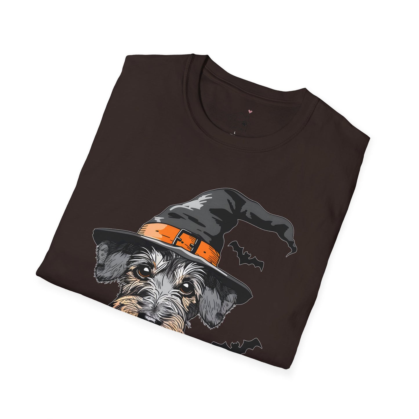 "Pumpkin Pie" Wire-Haired Dachshund Halloween Unisex Softstyle T-Shirt