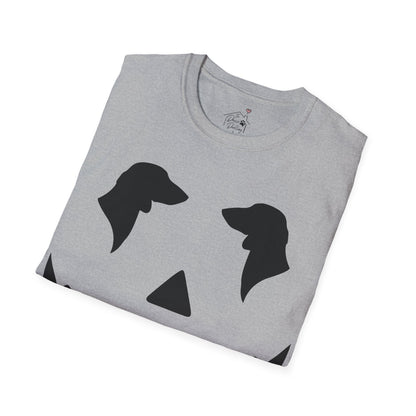 "Smooth Black Jack" Smooth-Haired Dachshund Halloween Unisex Softstyle T-Shirt