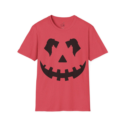 "Wire Black Jack" Wire-Haired Dachshund Halloween Unisex Softstyle T-Shirt