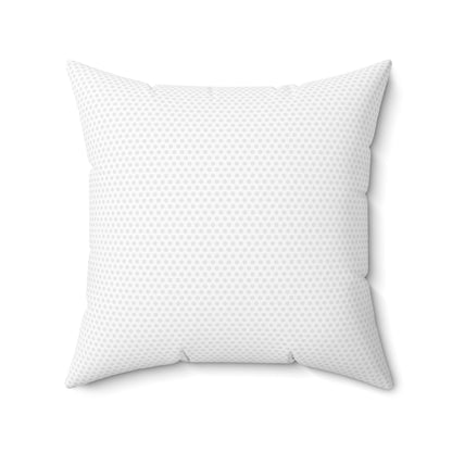 "Facet Hound" Tan Smooth-Haired Dachshund Square Throw Pillow