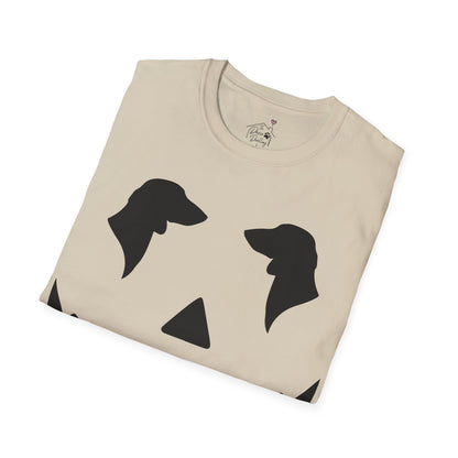 "Smooth Black Jack" Smooth-Haired Dachshund Halloween Unisex Softstyle T-Shirt