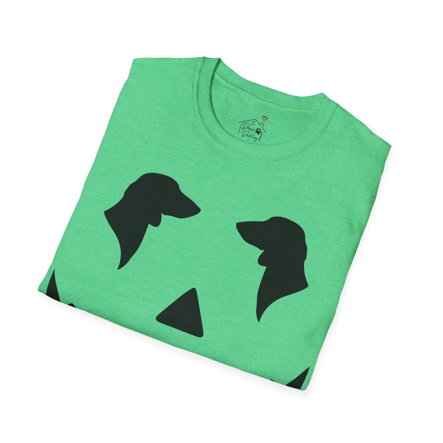"Smooth Black Jack" Smooth-Haired Dachshund Halloween Unisex Softstyle T-Shirt