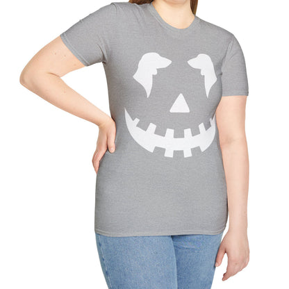 "Smooth White Jack" Smooth-Haired Dachshund Halloween Unisex Softstyle T-Shirt