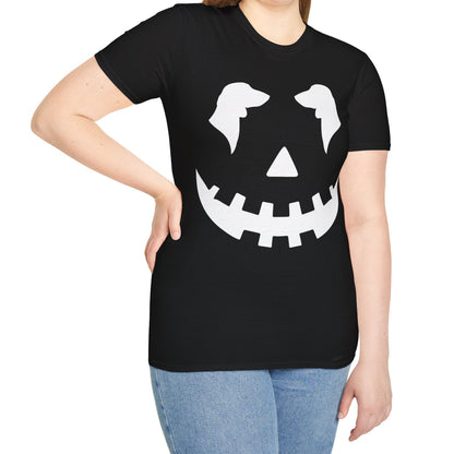 "Smooth White Jack" Smooth-Haired Dachshund Halloween Unisex Softstyle T-Shirt