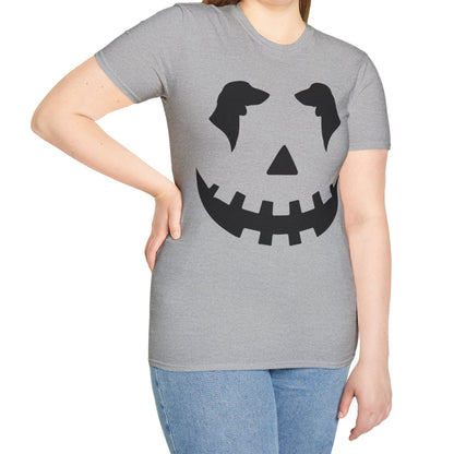 "Smooth Black Jack" Smooth-Haired Dachshund Halloween Unisex Softstyle T-Shirt