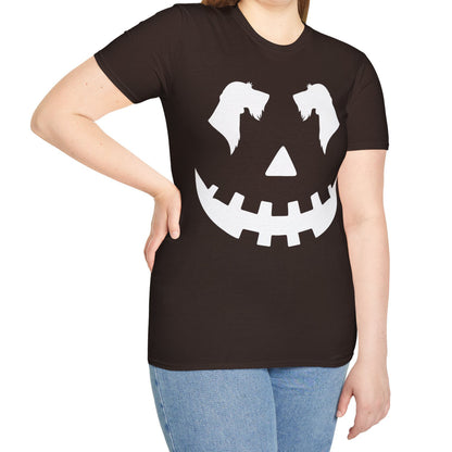 "Wire White Jack" Wire-Haired Dachshund Halloween Unisex Softstyle T-Shirt
