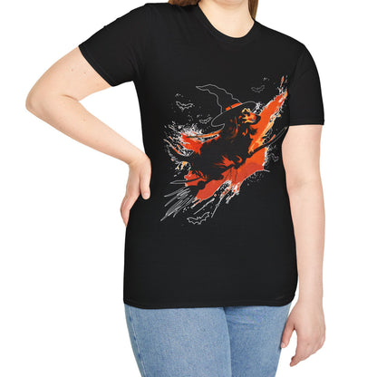 "Witch Better Have My Doxie" Long-Haired Dachshund Halloween Unisex Softstyle T-Shirt