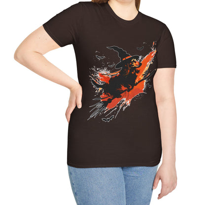 "Witch Better Have My Doxie" Long-Haired Dachshund Halloween Unisex Softstyle T-Shirt